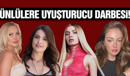 Ünlülere uyuşturucu operasyonu: Gözaltılar var!