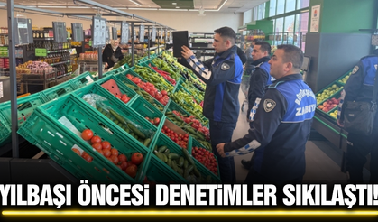Manisa'da yeni yıl öncesi denetimler artırıldı!