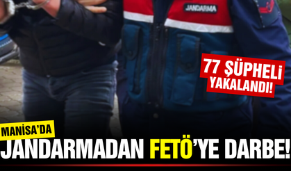 Manisa'da jandarmadan FETÖ operasyonu!