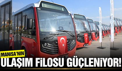 Manisa Büyükşehir Belediyesi toplu ulaşım filosunu güçlendirdi