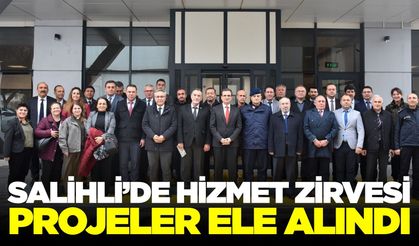 Salihli’de yatırımlar ve koordinasyon ele alındı