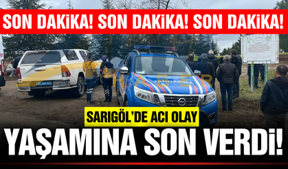 Sarıgöl'de 1 kişi hayatına son verdi