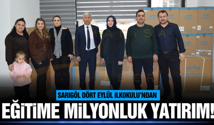 Sarıgöl'de eğitime milyonluk yatırım!