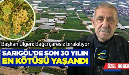 Sarıgöl'de Ziraat Odası Başkanı Ülgen'den yeni kredi kararına sert tepki