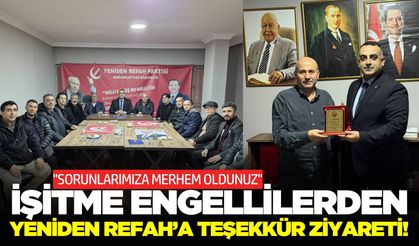 İşitme Engelliler Derneği’nden Başkan Şahin’e ziyaret!