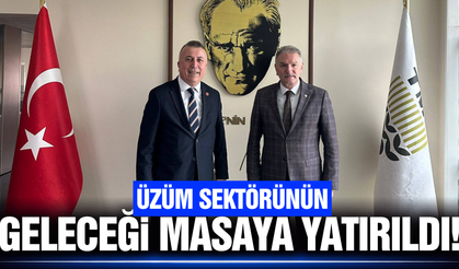 Tariş Üzüm Birliği'nden TMO'ya ziyaret!