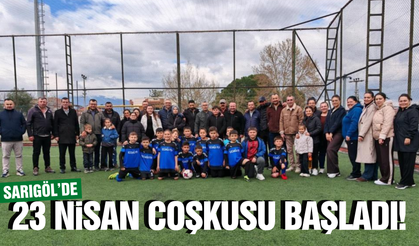 Sarıgöl’de 23 Nisan coşkusu spor turnuvalarıyla başladı