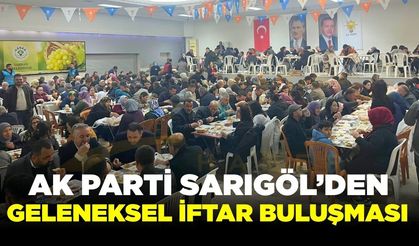 AK Parti Sarıgöl İlçe Teşkilatı Geleneksel İftar Programını Gerçekleştirdi