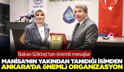 Bakan Göktaş, eski Manisa Milletvekili Tanrıverdi’nin Başkanı olduğu YOYAV’ın iftarına katıldı