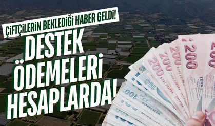 Çiftçilere 8,7 milyar TL’lik dev destek