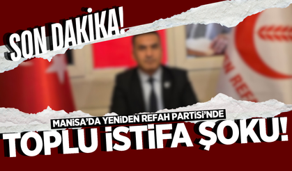 Yeniden Refah Partisi'nde istifa depremi!