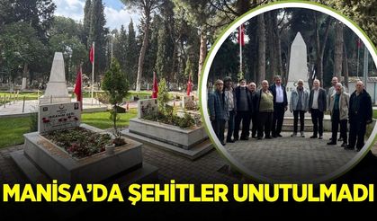 Manisa'da yaşlılar haftasında büyükler ve şehitler unutulmadı