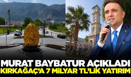 Murat Baybatur: “Kırkağaç’a 19 yılda 140 proje kazandırdık”