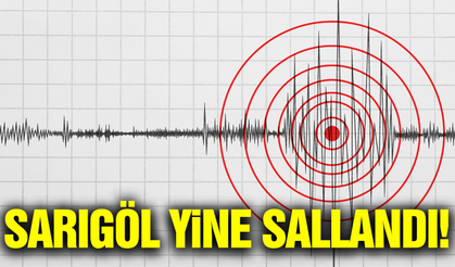 Sarıgöl güne depremle uyandı!