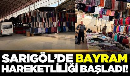 Sarıgöl'de Bayram Pazarı bugün ve yarın açık olacak