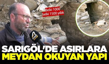 Sarıgöl'deki tarihi su tüneli: Muhtar yetkililere seslendi