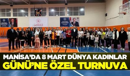 Manisa'da "Evinin Sultanları" voleybol turnuvası