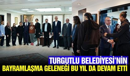 Başkan Akın, Bayram öncesi belediye personeliyle bayramlaştı