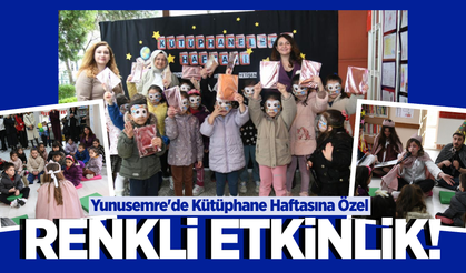 Yunusemre'de çocuklar hem eğlendi hem de öğrendi!
