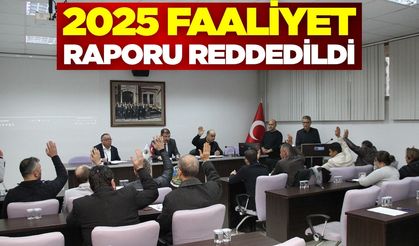 Kula'da 2025 yılı faaliyet raporu reddedildi!