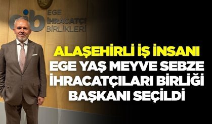 Alaşehirli iş insanı Cengiz Balık, yeni başkan oldu