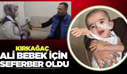 Kırkağaç,  Ali bebek için seferber oldu: "Son 65 günü kaldı"