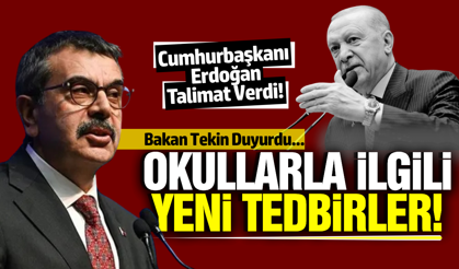 Bakan Tekin duyurdu: Okullarda yeni güvenlik tedbirleri yolda!
