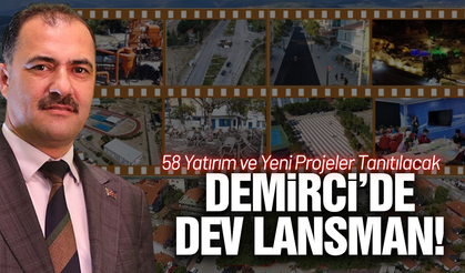 Demirci’de değişim rüzgarı: 2 yılda 58 dev yatırım!