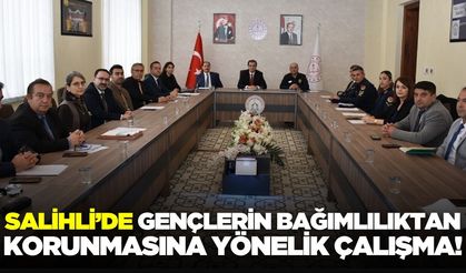 Manisa'da bağımlılıkla mücadele toplantısı