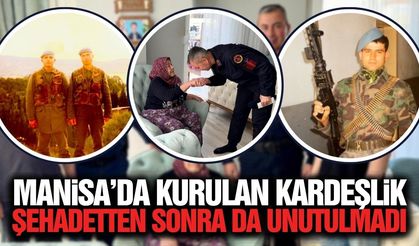 Manisa’da başlayan askerlik yolculuğu şehadetle taçlandı