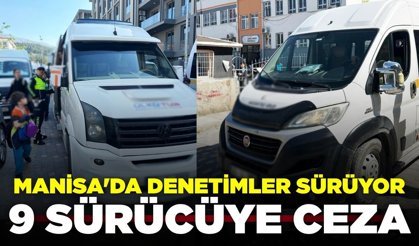 Manisa'da okul çevrelerine denetim: Sürücüler cezadan kaçamadı!