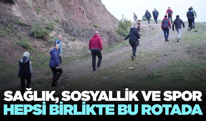 Manisa'da hem spor hem Pazar aktivitesi bir arada