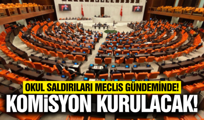 Okul saldırıları Meclis gündeminde!