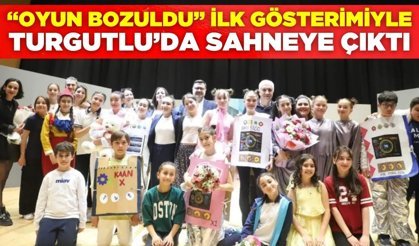 Turgutlu Belediyesinin minik oyuncuları beğeni topladı