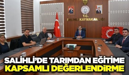 Salihli’de proje değerlendirme toplantısı gerçekleştirildi