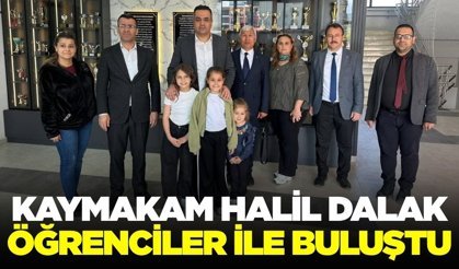Sarıgöl Kaymakamı Halil Dalak'tan Dört Eylül İlkokulu’na ziyaret