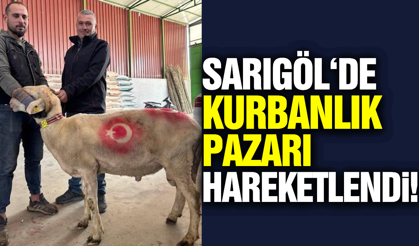Sarıgöl'de kurbanlık telaşı başladı!