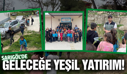 Sarıgöl’de öğrencilere doğa bilinci aşılanıyor