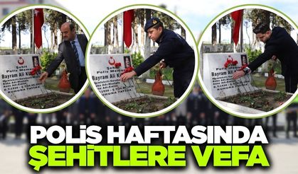 Saruhanlı’da Polis Haftası’nda anlamlı tören