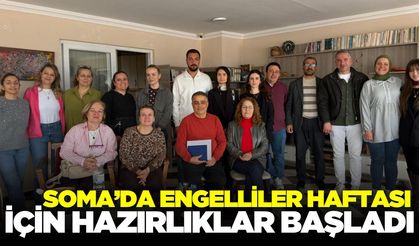 Soma’da "Engelliler Haftası" etkinlik planlama toplantısı gerçekleştirildi