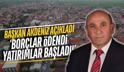 Tahsin Akdeniz: "Sarıgöl Artık Borçla Değil, Hizmetle Anılıyor"