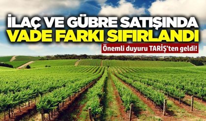 TARİŞ'ten üreticiye nefes olacak hamle: Vade farkı olmayacak