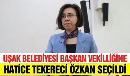 Uşak'ta Başkan Vekili Özkan Oldu!