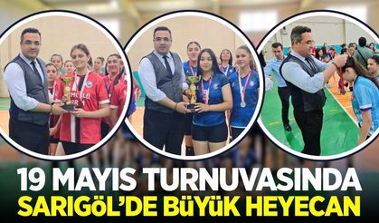 Sarıgöl’de 19 Mayıs coşkusu voleybol turnuvasıyla taçlandı
