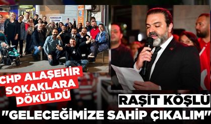 CHP Alaşehir'den dev yürüyüş: "Halk iradesine dokunma"