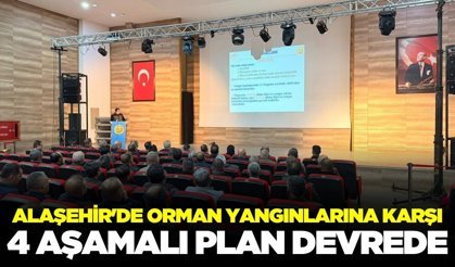 Alaşehir'de erken müdahale için ekipler hazır hale getirildi
