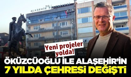 Başkan Öküzcüoğlu 7 yılı anlattı: “Alaşehir için daha yapacak çok işimiz var”