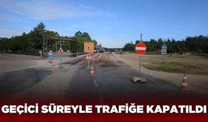 Büyüksümbüller-Ortaköy yolu trafiğe kapatıldı