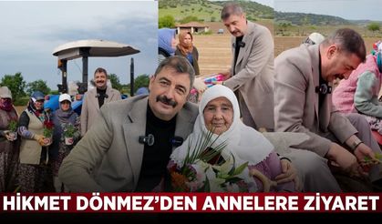 Başkan Dönmez'den Anneler Günü'ne özel ziyaret!
