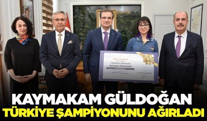 Türkiye Şampiyonu Kaymakam Güldoğan ile bir araya geldi!